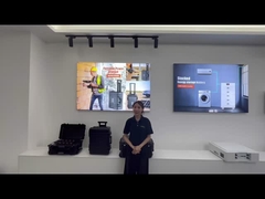 Trường hợp xe đẩy Trạm năng lượng mặt trời di động với máy phát điện biến tần 5000 watt